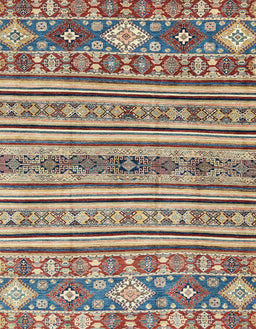 Abstract Brown Modern Rug, abs2617