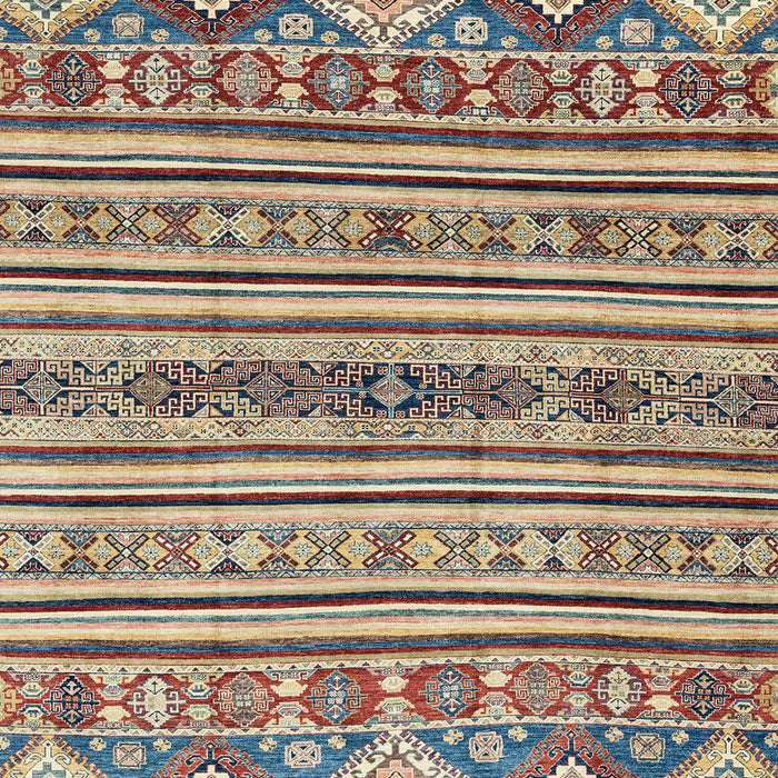 Abstract Brown Modern Rug, abs2617