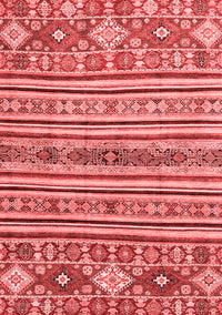 Abstract Red Modern Rug, abs2617red