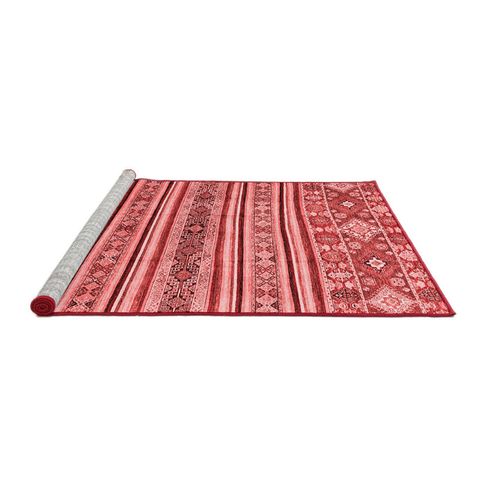 Modern Red Washable Rugs