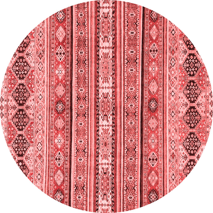 Machine Washable Abstract Red Modern Rug, wshabs2618red