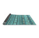 Sideview of Abstract Light Blue Modern Rug, abs2618lblu