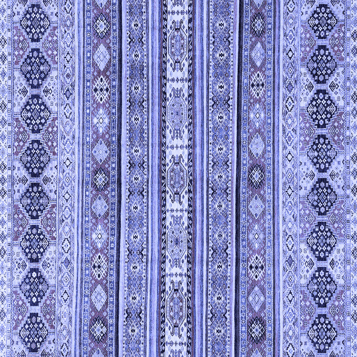 Square Machine Washable Abstract Blue Modern Rug, wshabs2618blu
