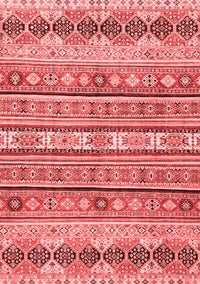 Abstract Red Modern Rug, abs2618red