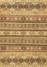 Abstract Brown Modern Rug, abs2618brn