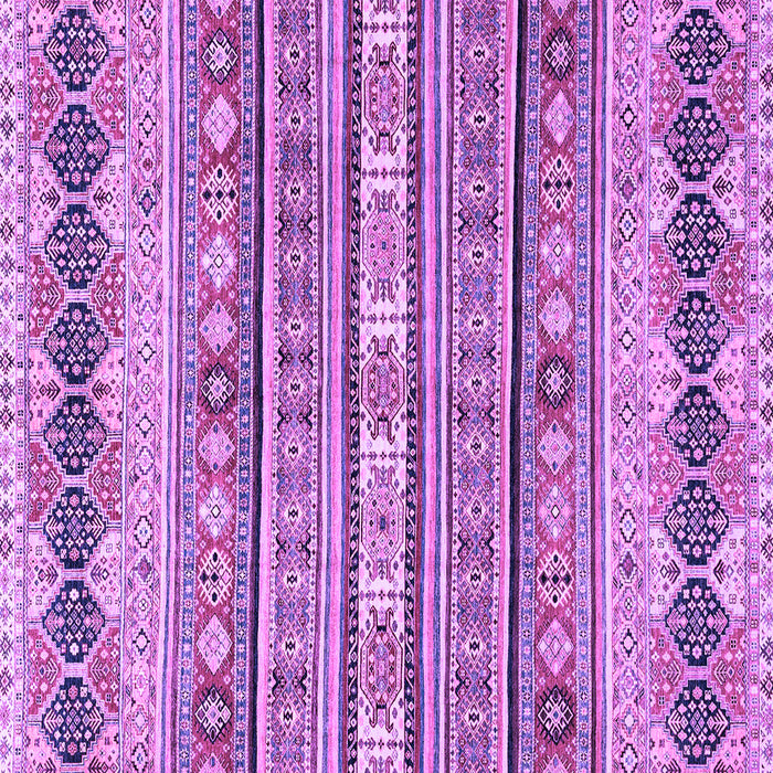 Square Machine Washable Abstract Purple Modern Area Rugs, wshabs2618pur