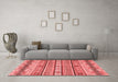 Modern Red Washable Rugs