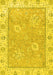 Oriental Yellow Traditional Rug, abs2619yw