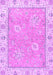 Machine Washable Oriental Purple Traditional Area Rugs, wshabs2619pur
