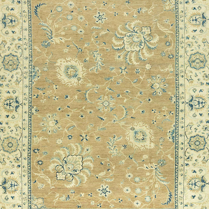 Abstract Copper Green Oriental Rug, abs2619