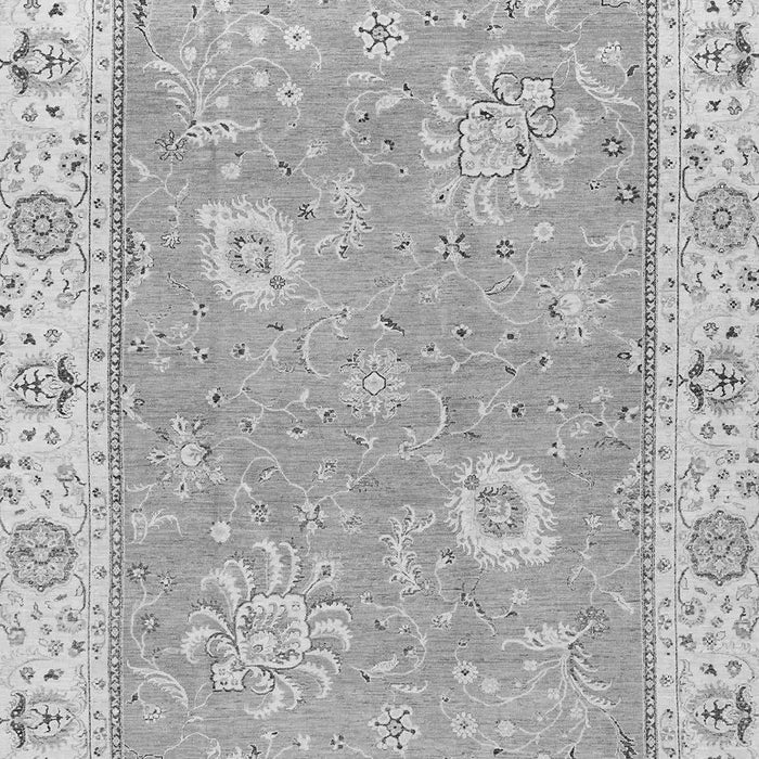 Machine Washable Oriental Gray Traditional Rug, wshabs2619gry