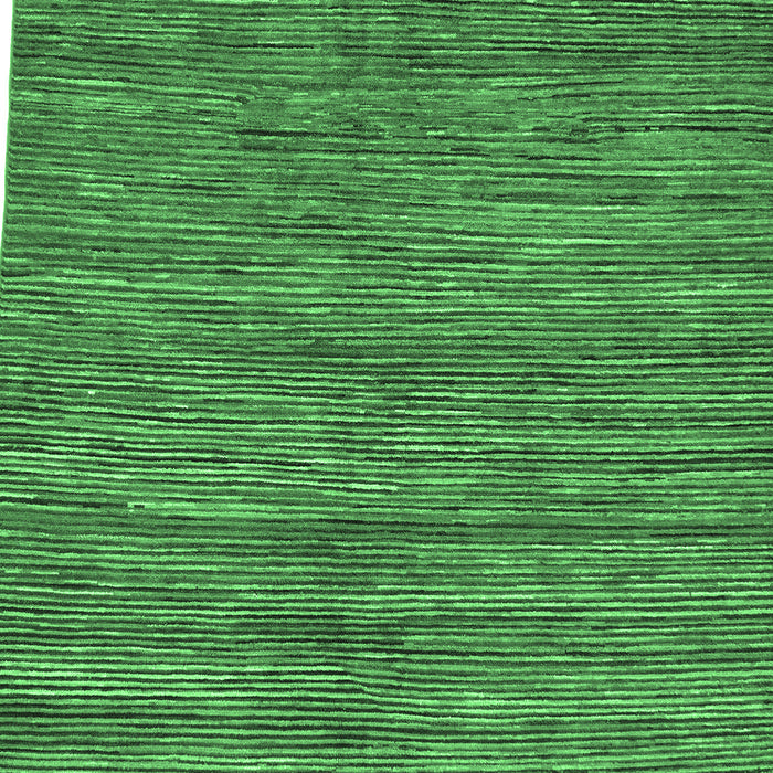 Machine Washable Abstract Emerald Green Modern Area Rugs, wshabs261emgrn