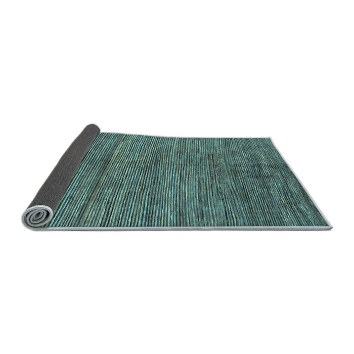 Sideview of Abstract Light Blue Modern Rug, abs261lblu