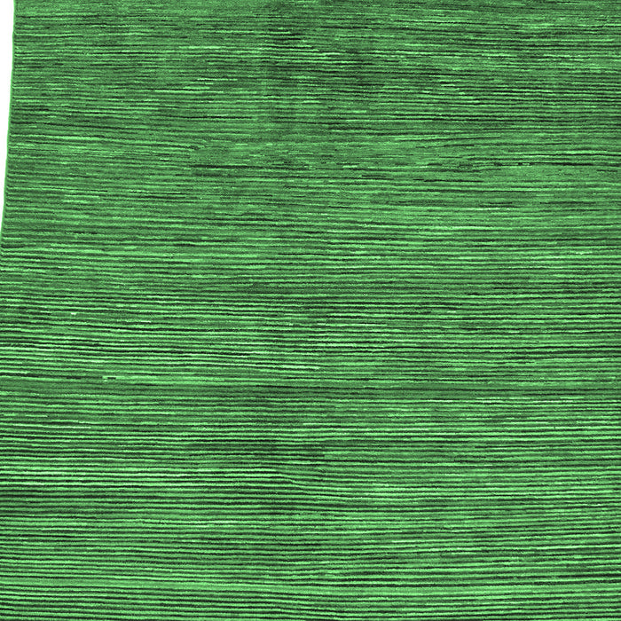 Square Machine Washable Abstract Emerald Green Modern Area Rugs, wshabs261emgrn
