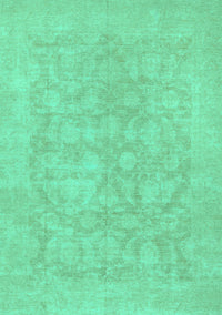 Oriental Turquoise Traditional Rug, abs2620turq