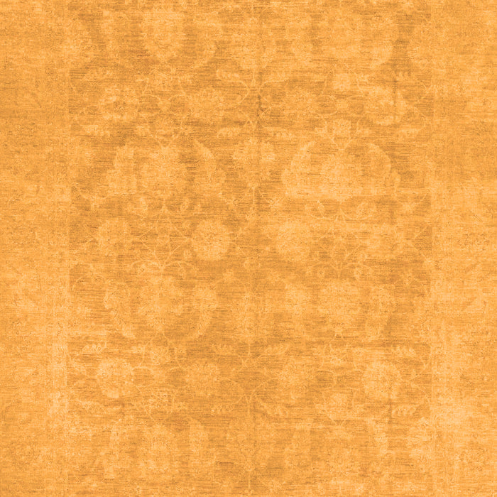 Machine Washable Oriental Orange Traditional Area Rugs, wshabs2620org