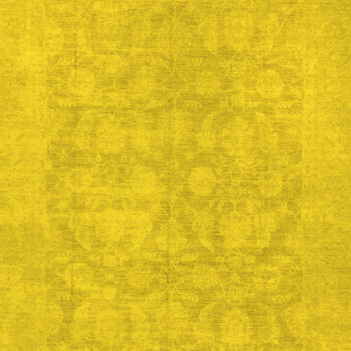Oriental Yellow Traditional Rug, abs2620yw