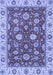 Oriental Blue Traditional Rug, abs2621blu