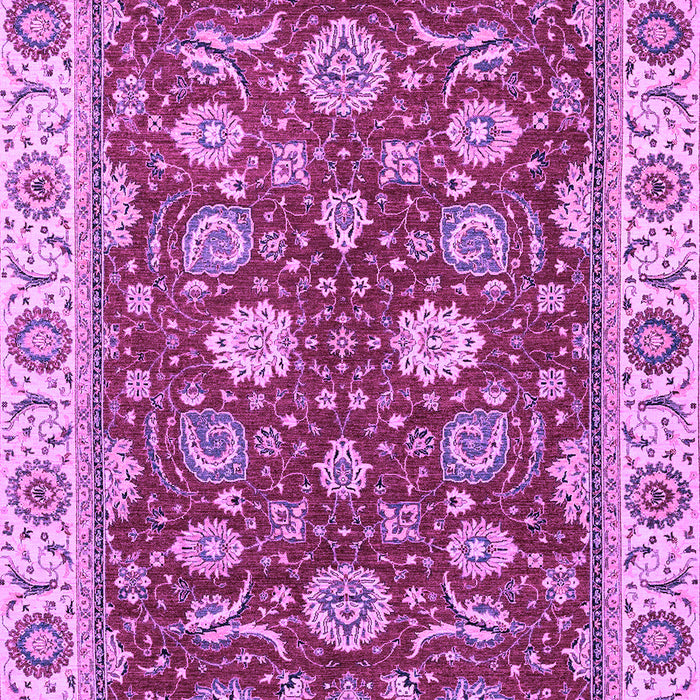 Machine Washable Oriental Purple Traditional Area Rugs, wshabs2621pur