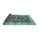 Sideview of Oriental Light Blue Traditional Rug, abs2621lblu