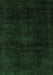 Machine Washable Abstract Emerald Green Modern Area Rugs, wshabs2622emgrn