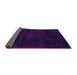 Sideview of Abstract Pink Modern Rug, abs2622pnk