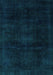 Abstract Turquoise Modern Rug, abs2622turq