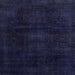 Square Abstract Blue Modern Rug, abs2622