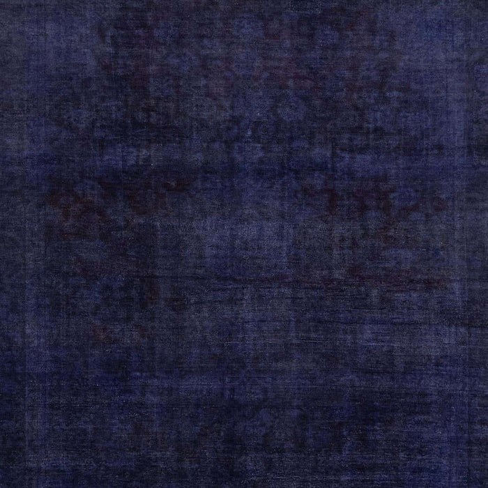Machine Washable Abstract Night Blue Rug, wshabs2622