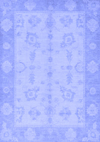 Oriental Blue Modern Rug, abs2623blu