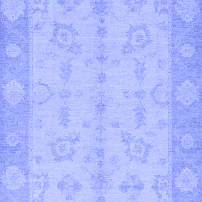 Oriental Blue Modern Rug, abs2623blu