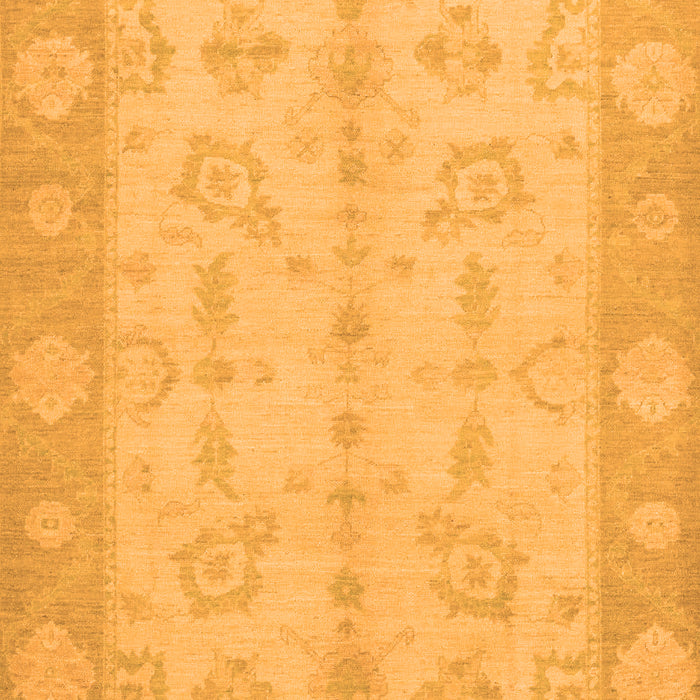 Oriental Orange Modern Rug, abs2623org