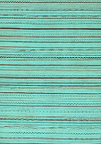 Oriental Light Blue Modern Rug, abs2624lblu