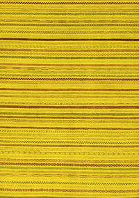 Oriental Yellow Modern Rug, abs2624yw