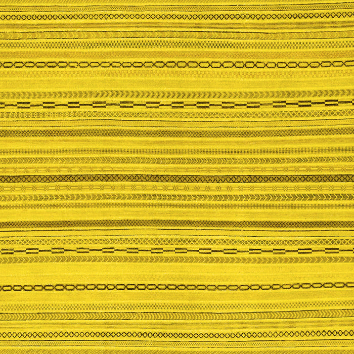 Machine Washable Oriental Yellow Modern Rug, wshabs2625yw