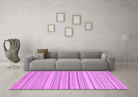 Machine Washable Oriental Purple Modern Rug, wshabs2625pur