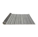 Sideview of Oriental Gray Modern Rug, abs2625gry