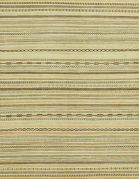 Machine Washable Abstract Brown Gold Rug, wshabs2625