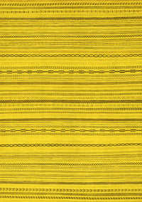 Oriental Yellow Modern Rug, abs2625yw