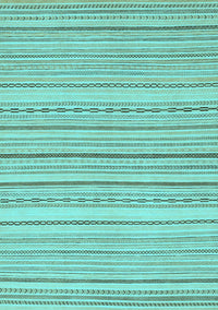 Oriental Light Blue Modern Rug, abs2625lblu