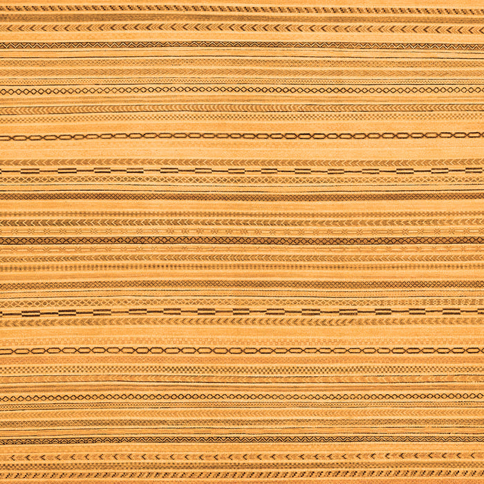 Square Oriental Orange Modern Rug, abs2625org