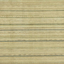 Square Machine Washable Abstract Brass Green Rug, wshabs2626