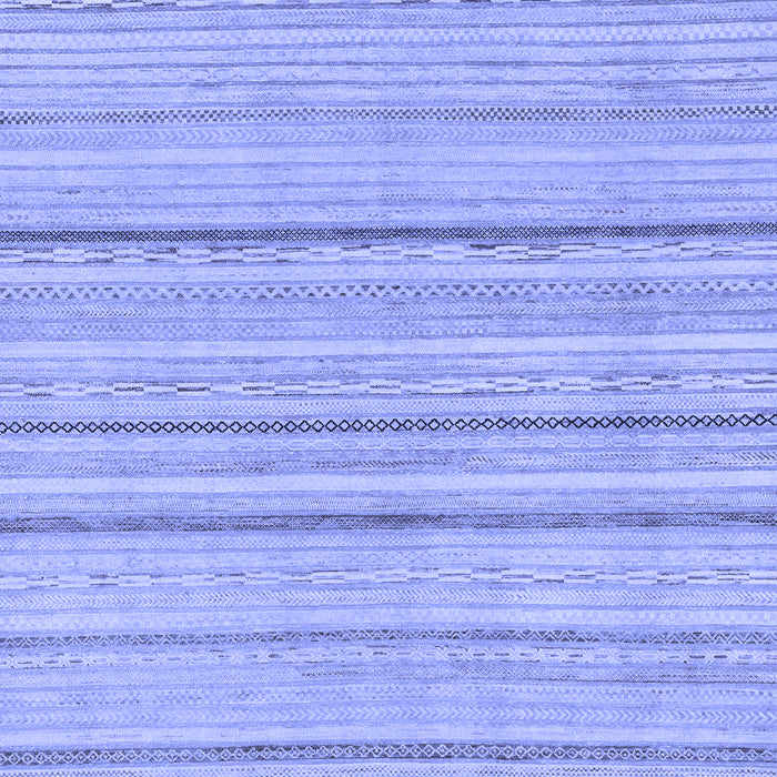 Machine Washable Oriental Blue Modern Rug, wshabs2626blu