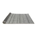 Sideview of Oriental Gray Modern Rug, abs2626gry