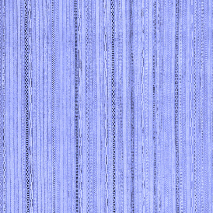 Square Machine Washable Oriental Blue Modern Rug, wshabs2626blu