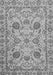 Machine Washable Oriental Gray Modern Rug, wshabs2627gry