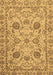 Machine Washable Oriental Brown Modern Rug, wshabs2627brn