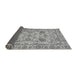 Sideview of Oriental Gray Modern Rug, abs2627gry