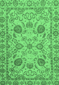 Oriental Emerald Green Modern Rug, abs2627emgrn