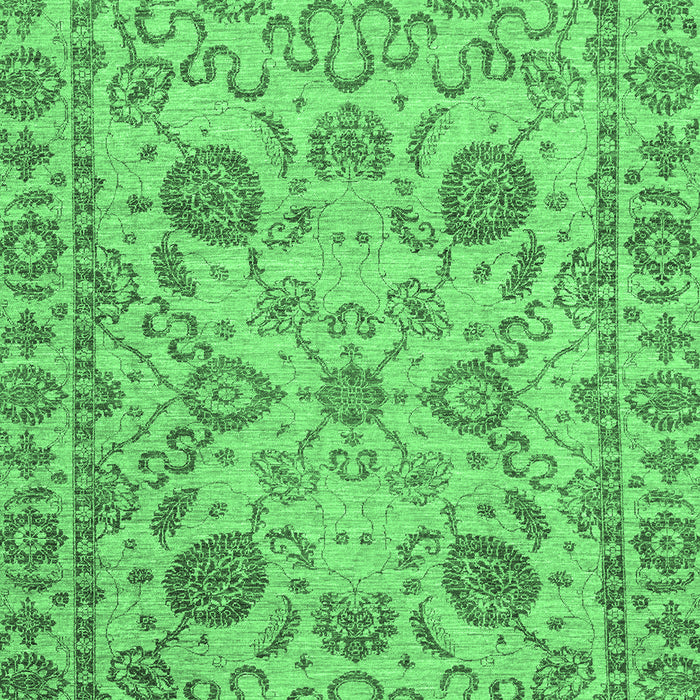 Oriental Emerald Green Modern Rug, abs2627emgrn